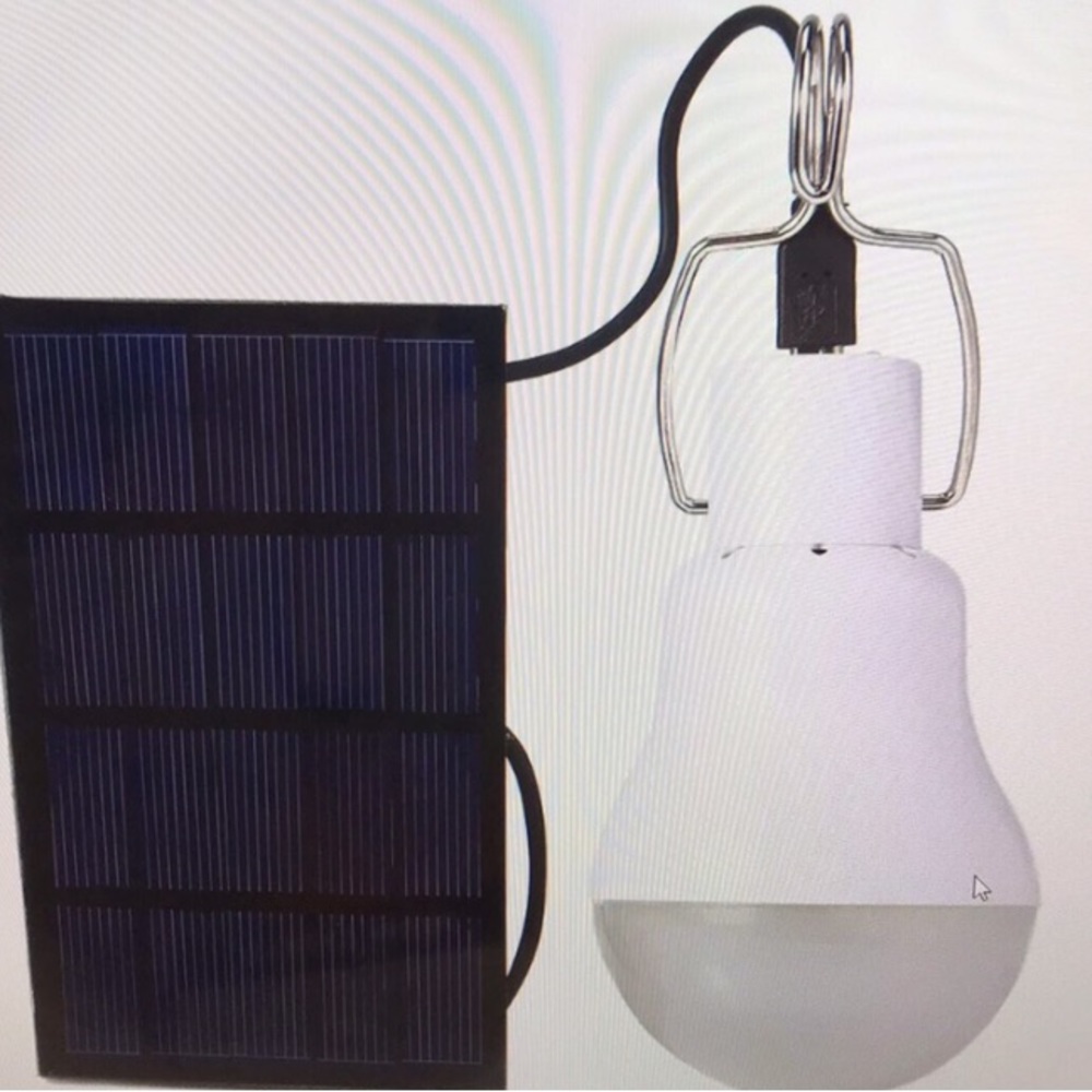 LED solar lamp